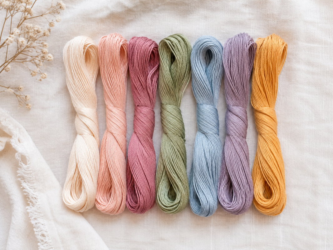 Broderigarn till broderi
