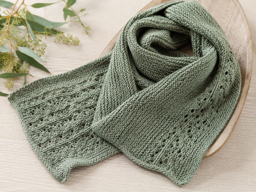 Färdigt stickat projekt