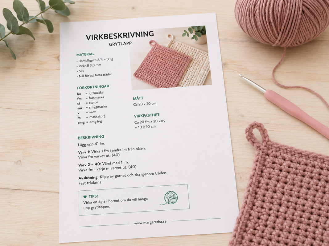Virkkausohjeet ja mallit